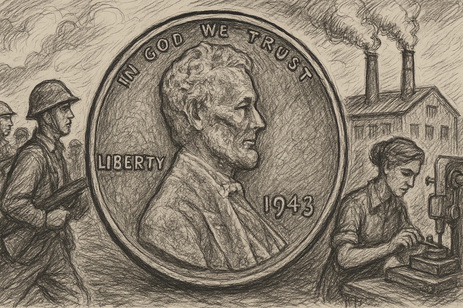 A Coin Forged by Crisis: Understanding a 1943 Steel Penny